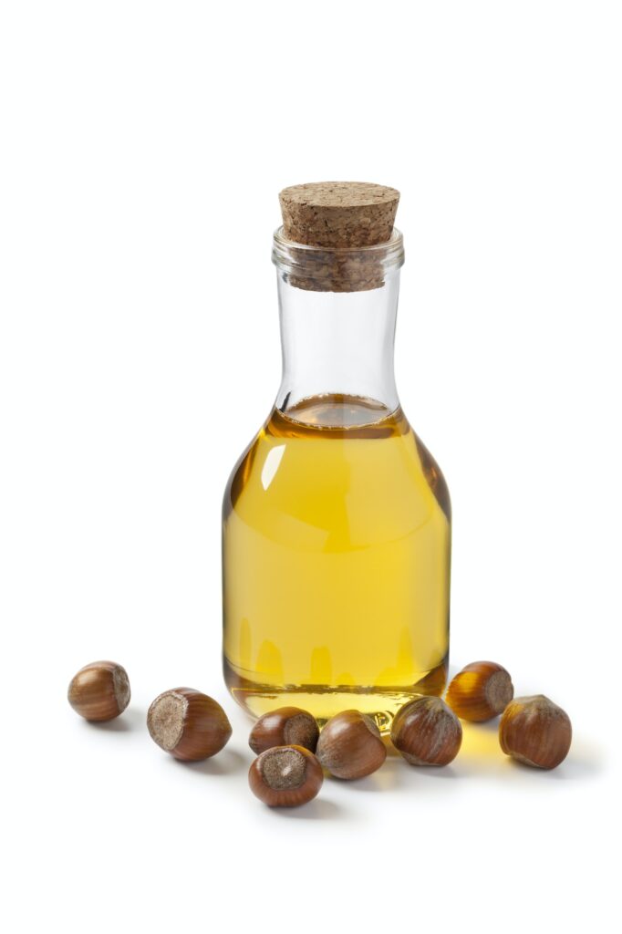 hazelnut oil and hazelnuts