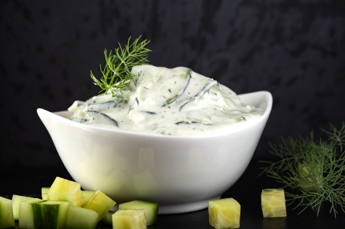 cucumber yogurt salad 1